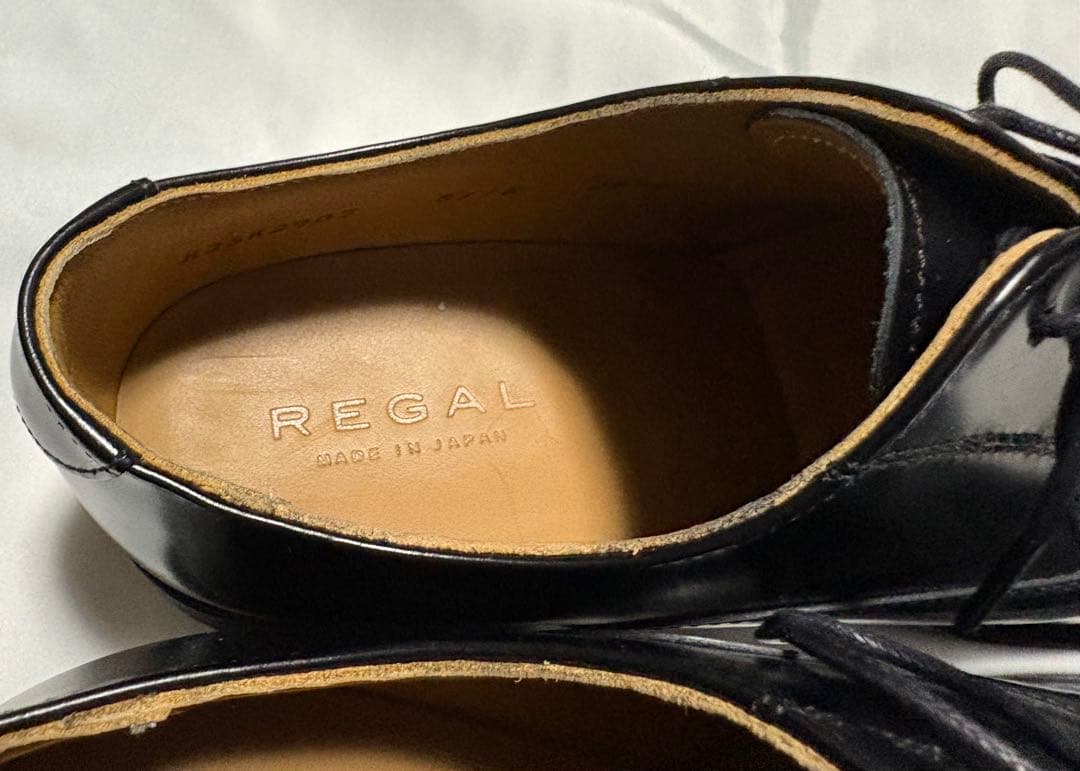 REGAL ストレートチップ　ブラック 811RAL