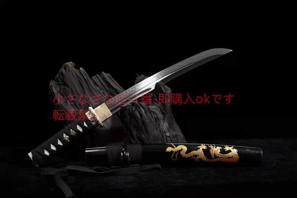 武具　刀装具　日本刀　模造刀　 肋差   短刀 『金龍』