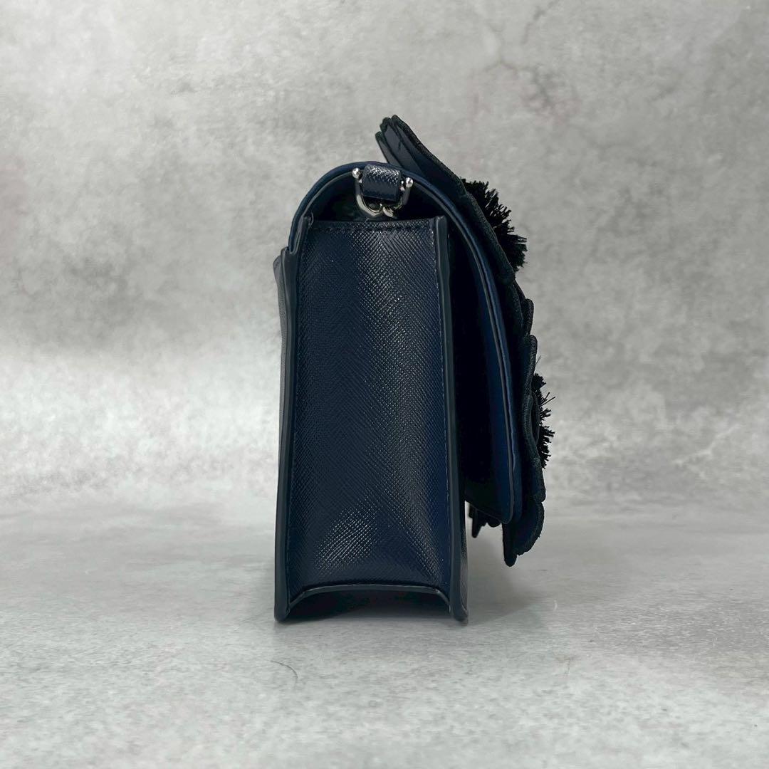 未使用級◎ケイトスペード　マディソン　アップリケ　エンブロイダード　フローラル