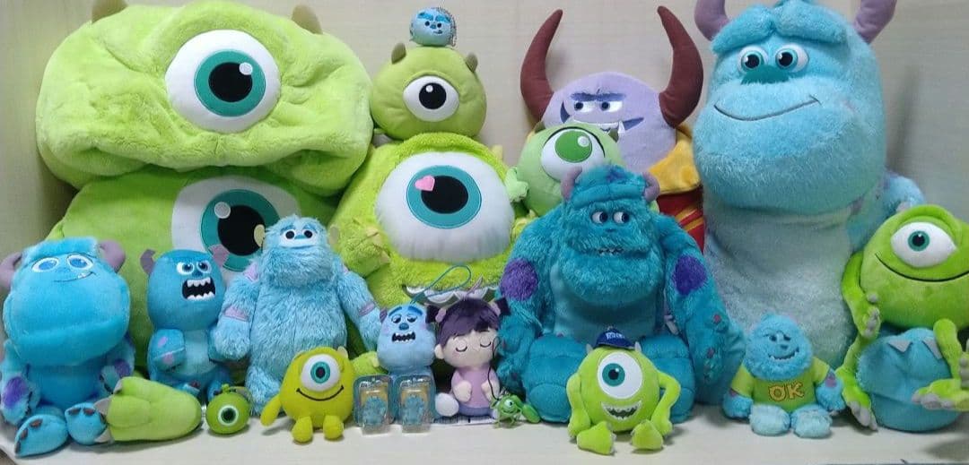 モンスターズ・インク ぬいぐるみセット