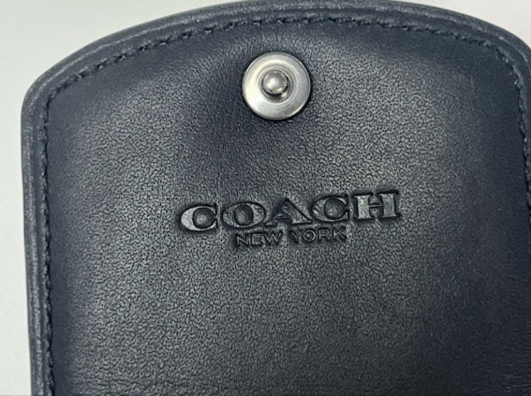 ☆正規品☆ COACH ネームタグ シグネチャー ラゲッジタグ グリーン
