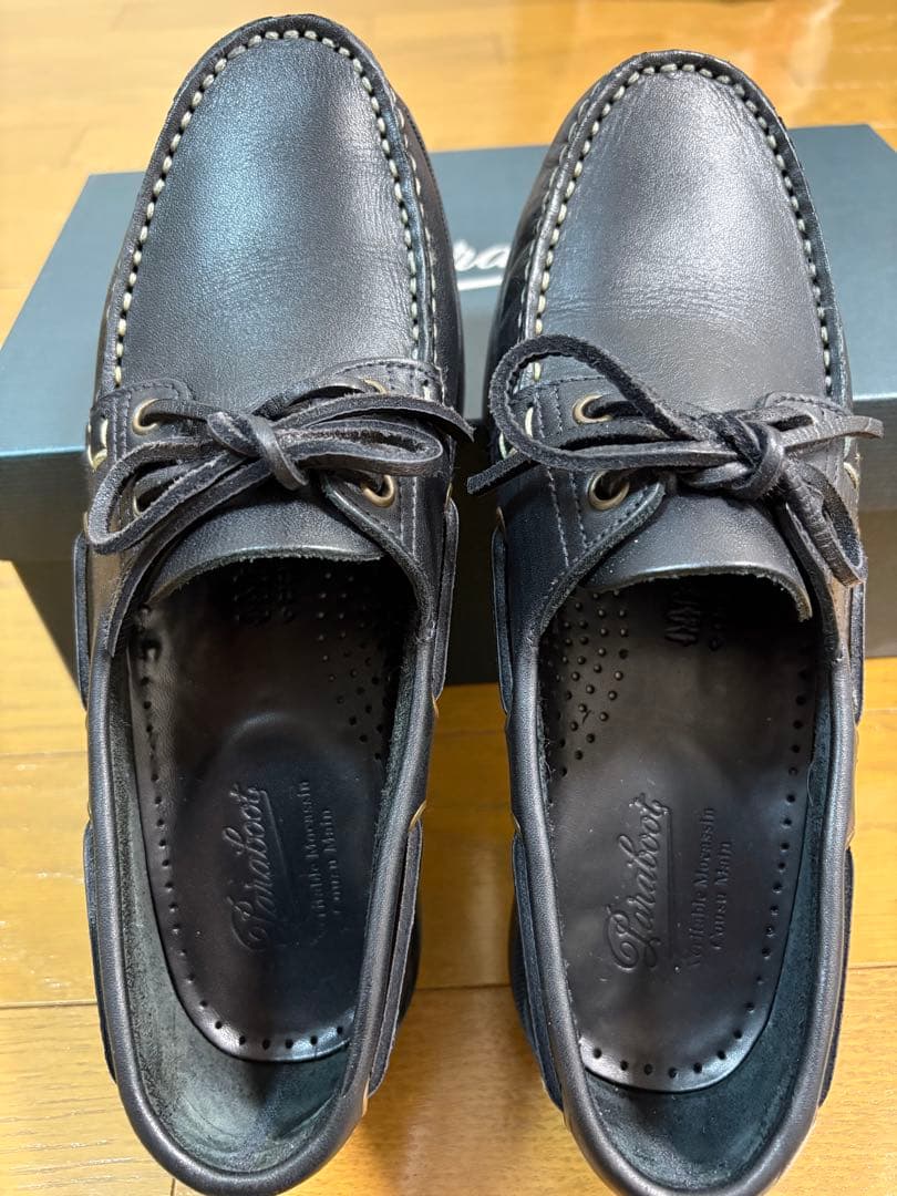 靴 Paraboot BARTH / NOIR UK6.0