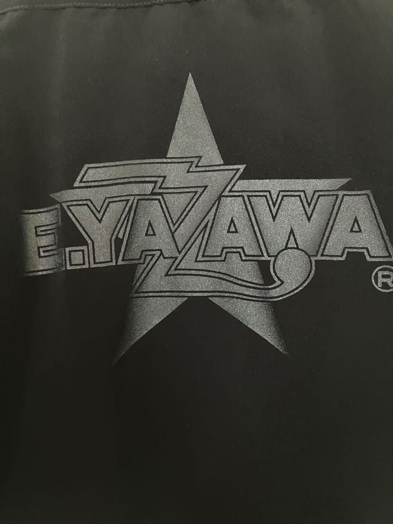 E.YAZAWA ブラックシャツ Mサイズ　矢沢永吉
