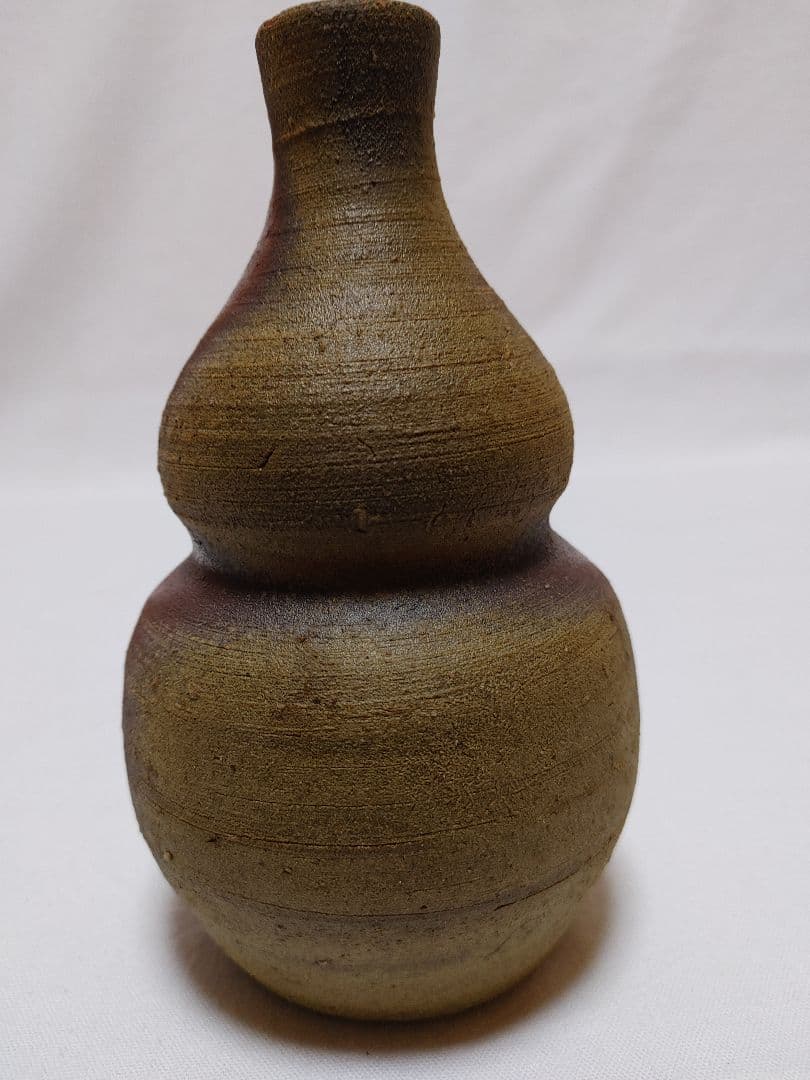 越前焼　峰越窯　徳利(Ａ)