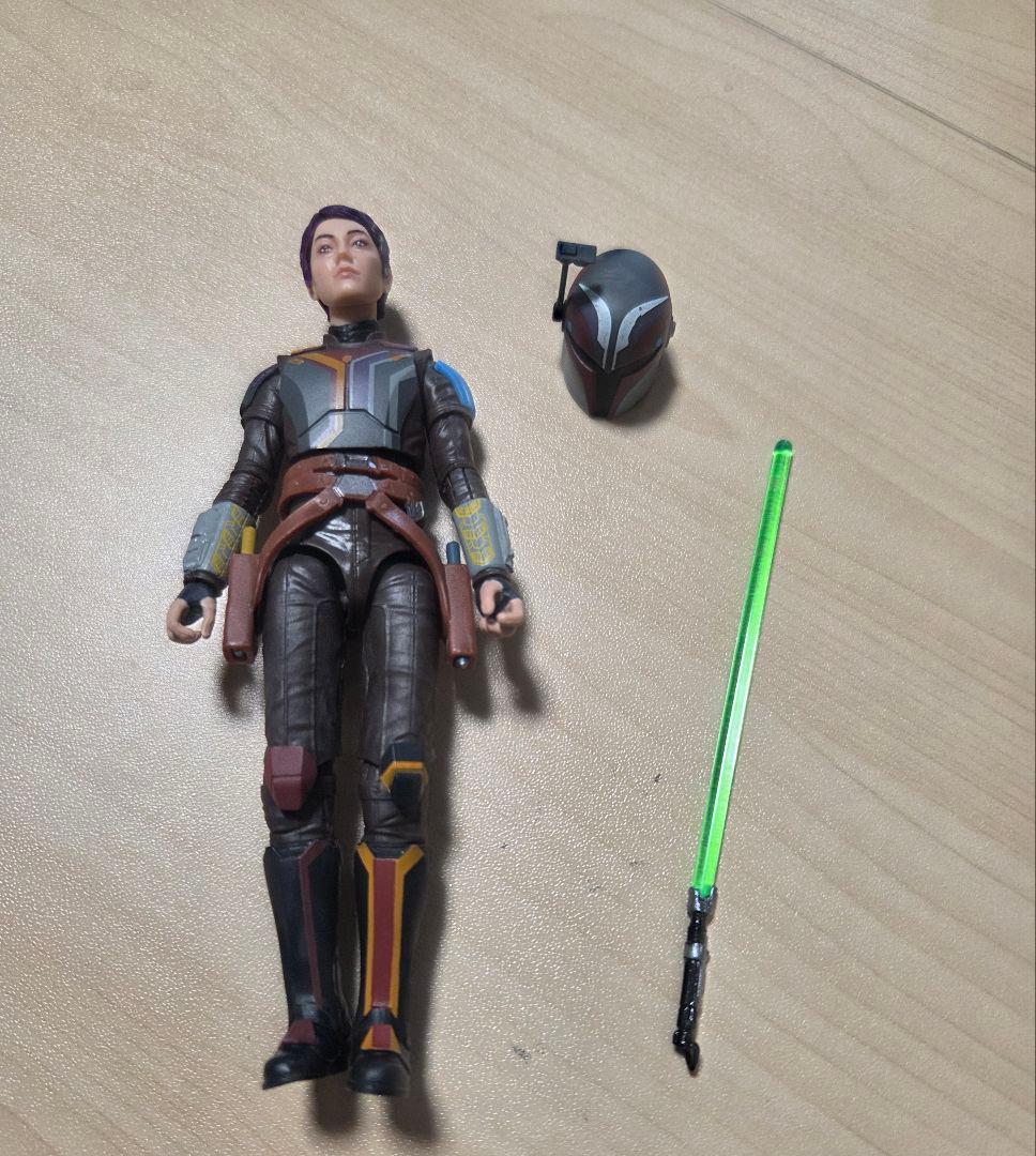 サビーヌ　ボバ　マンダロリアン　フィギュア　６インチ　台座　スターウォーズ