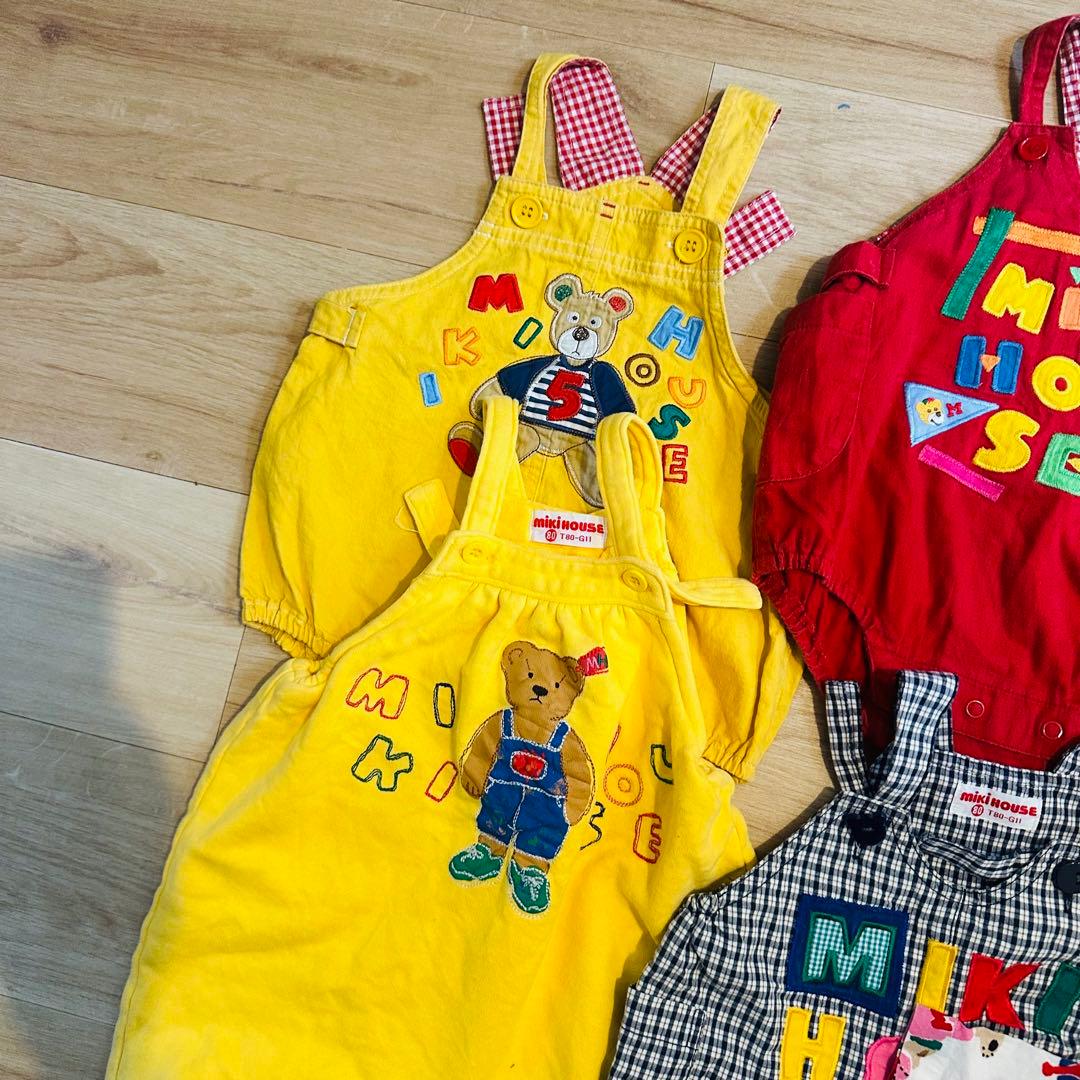 ファミリアミキハウス　セット7点　80cm