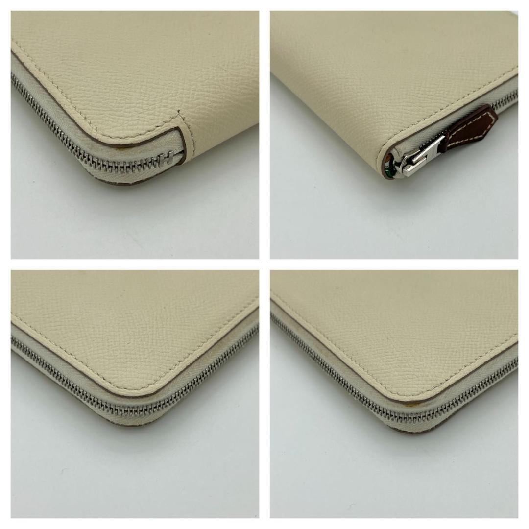 【希少・王者の虎】エルメス アザップ シルクイン コンパクト Z刻印 折り財布