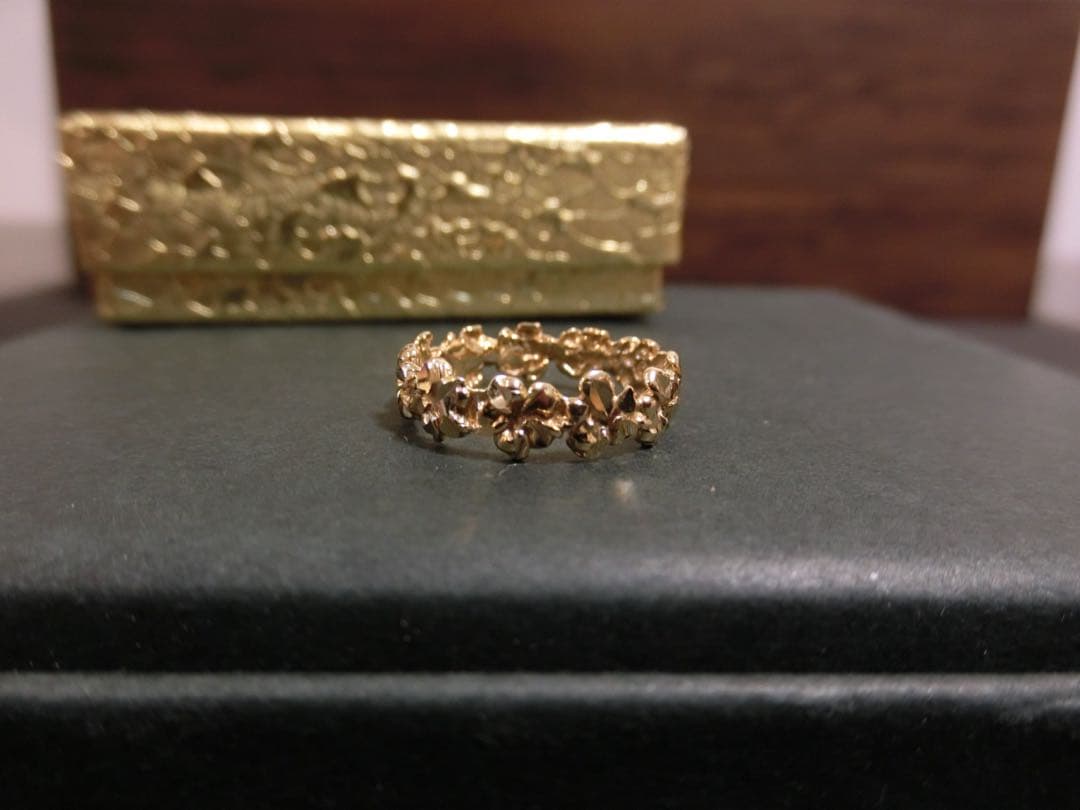 14K Honolulu Moni 指輪 ハワイアンジュエリー リング