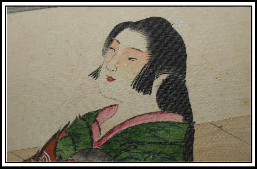 骨董市仕入れ品　書道掛け軸　激安骨董品　肉筆　<BR> X849C16-6 骨董市仕入れ品 中国北宋時代の掛軸 激安骨董品 肉筆保証 BD123A8-1