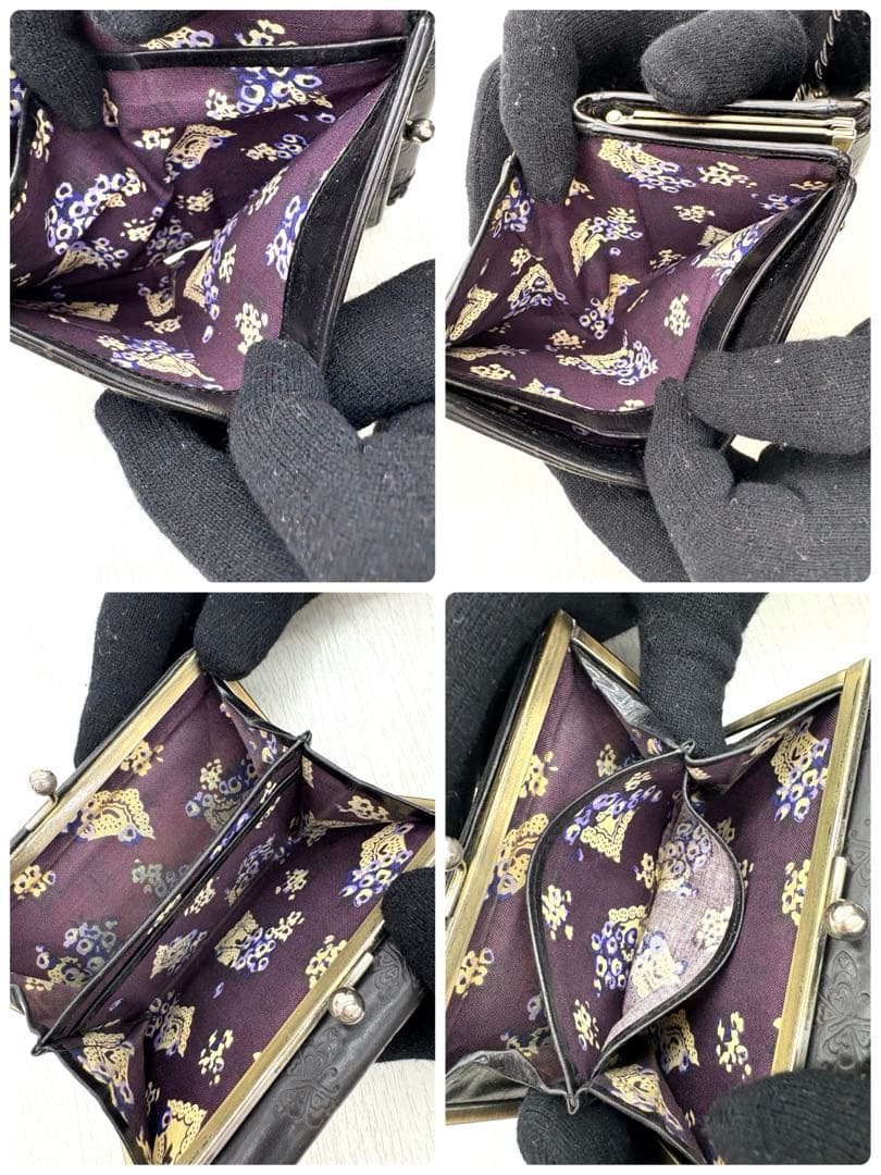 廃盤品✨️ANNA SUI アナスイ アンジェリーナ がま口 折り財布