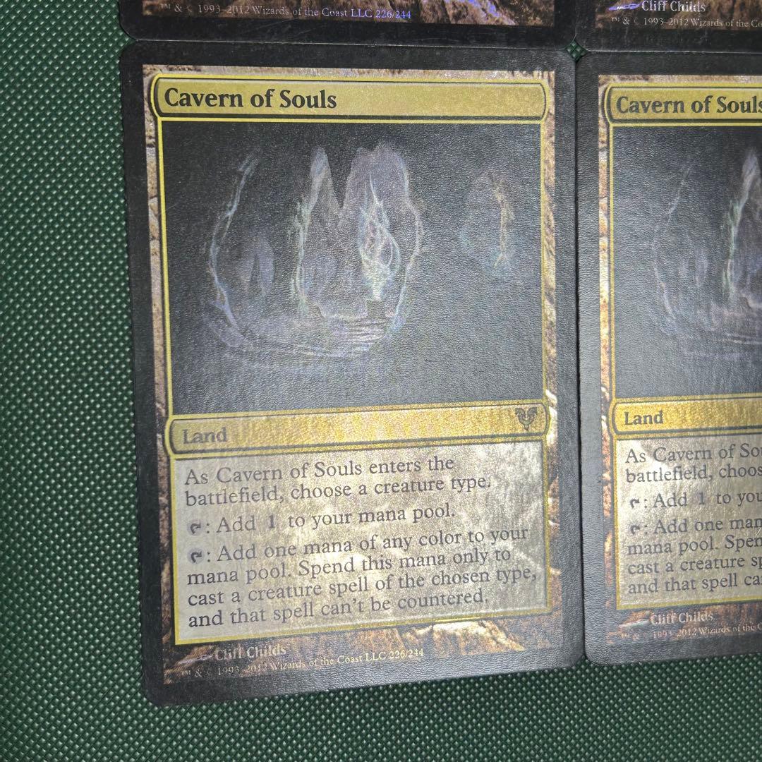 MTG foil 英語版 魂の洞窟 Cavern of Souls AVR