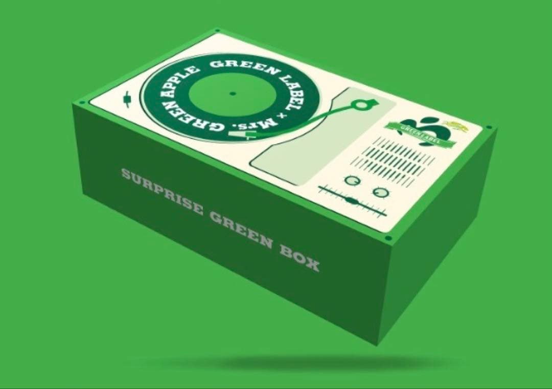 Mrs. GREEN APPLE サプライズボックス グラス コースター ミセス