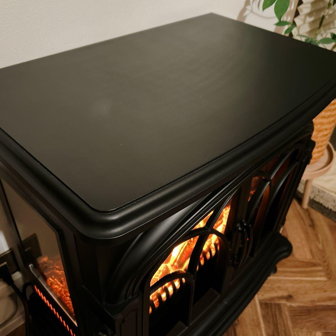 ニトリ ワイド暖炉型ファンヒーター BLT-999B-3-BK 2018年製 - メルカリ