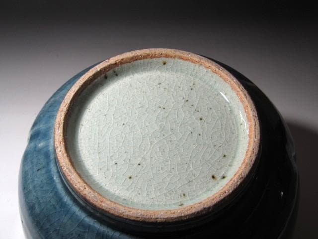 ☆ 河井寛次郎 呉須輪花鉢 どっしりかまえた一品です☆y447 - メルカリ