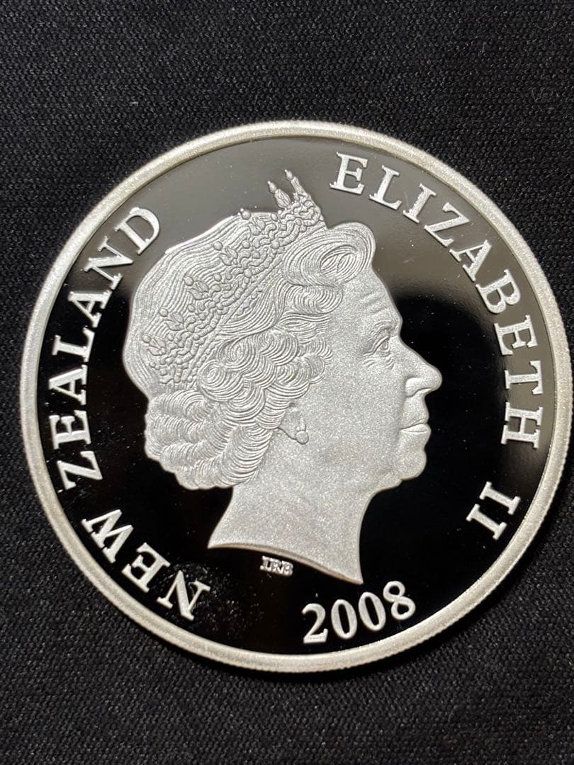 【純銀製】ニュージーランド エドモンド・ヒラリー記念プルーフ純銀1オンス