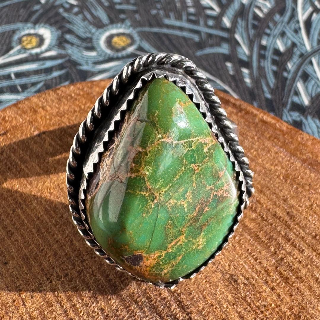 こ*め様 90年代　ヴィンテージ 　インディアンジュエリー　ターコイズ 　シルバ