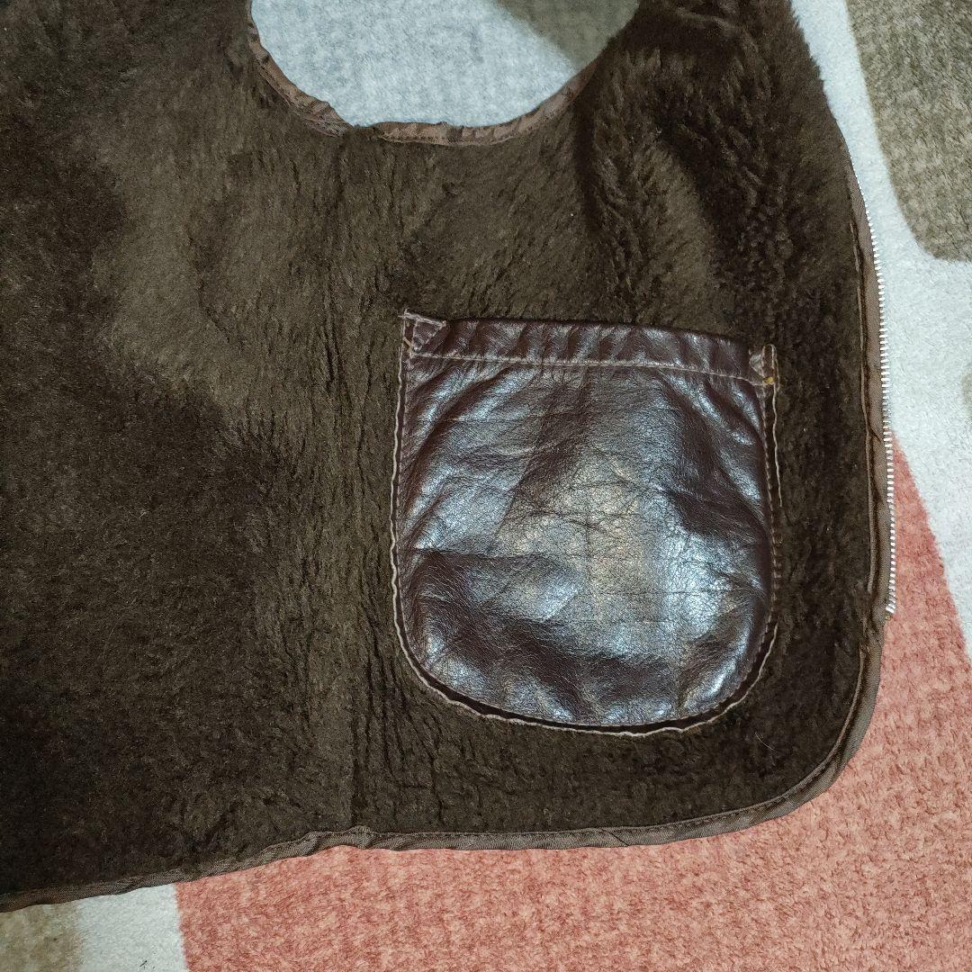 Schott サイズ36用 インナーボアライナー ブラウン革ポケット付 交換