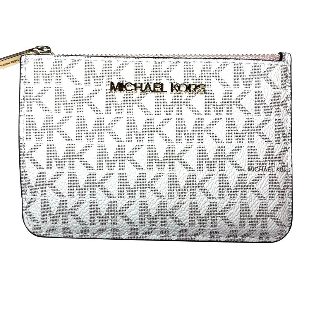 ☆新品タグ付き☆MICHAEL KORS ケース ホワイト/ピンク