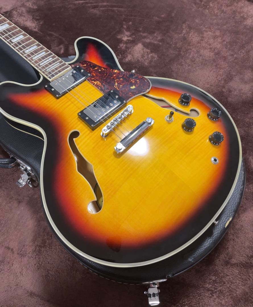 Gibsonタイプ 335セミアコギター