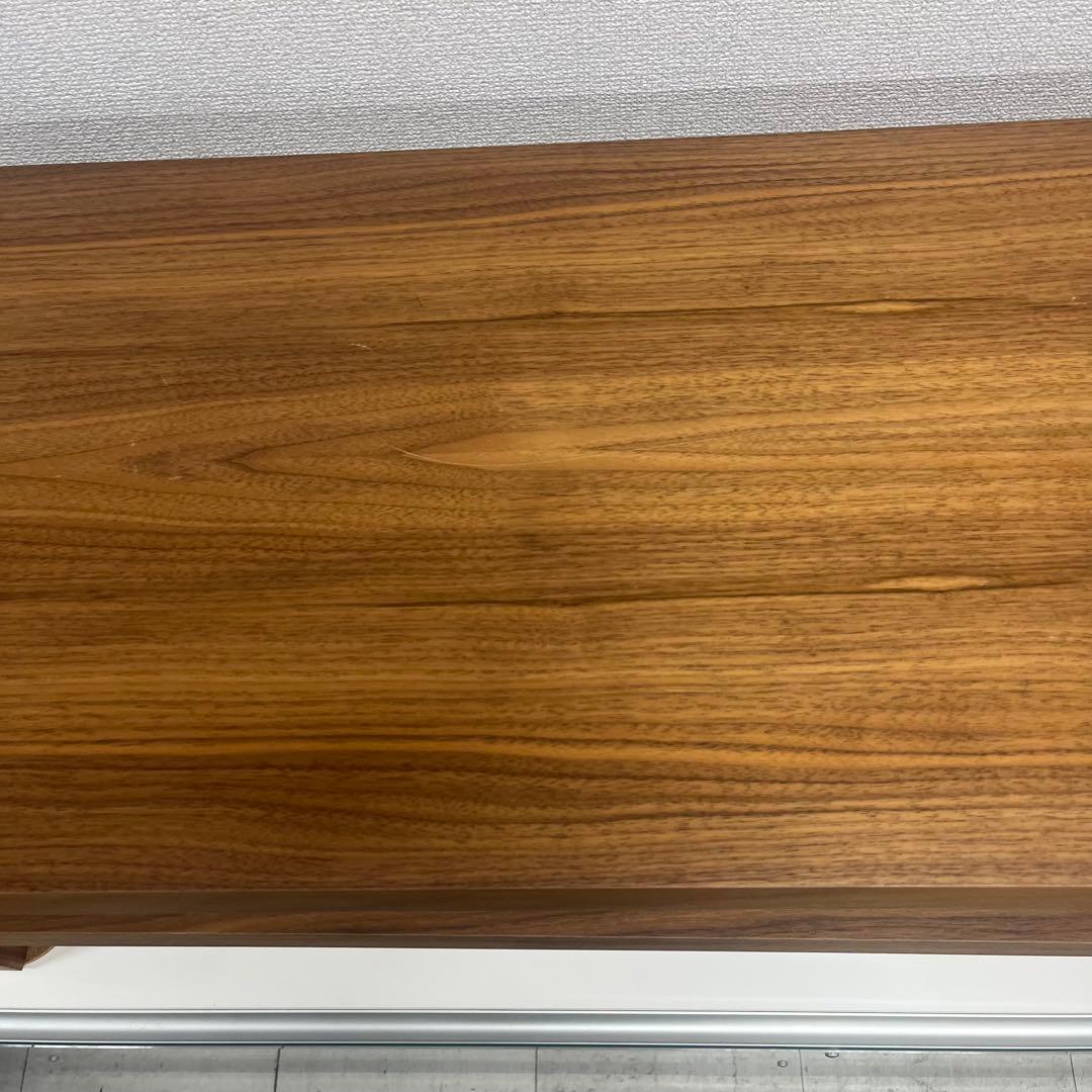 ウォールナット テレビ台 AVボード L字 伸縮 コーナー