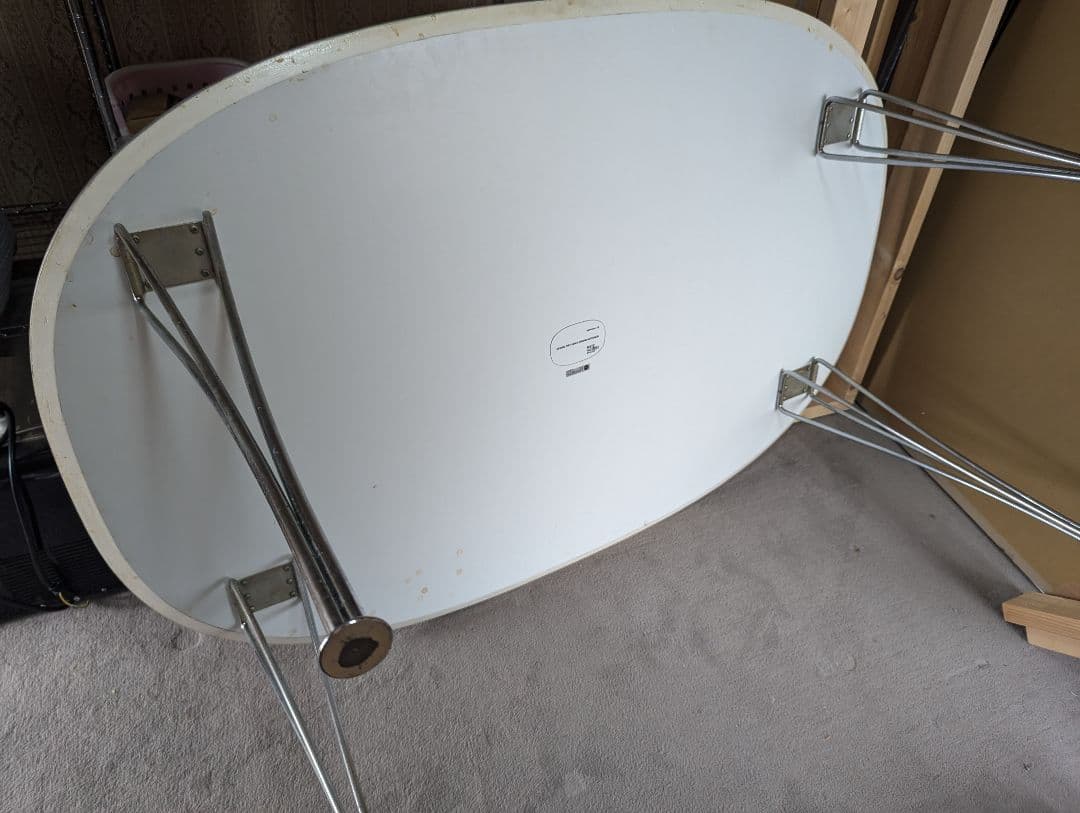 フリッツハンセン　スーパー楕円テーブル&セブンチェア4脚セット