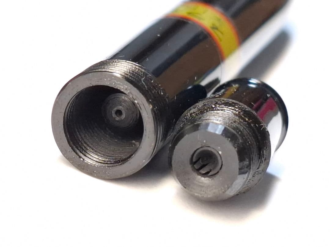 デッドストック　Platinum　インク止め　万年筆　14K　ヴィンテージ