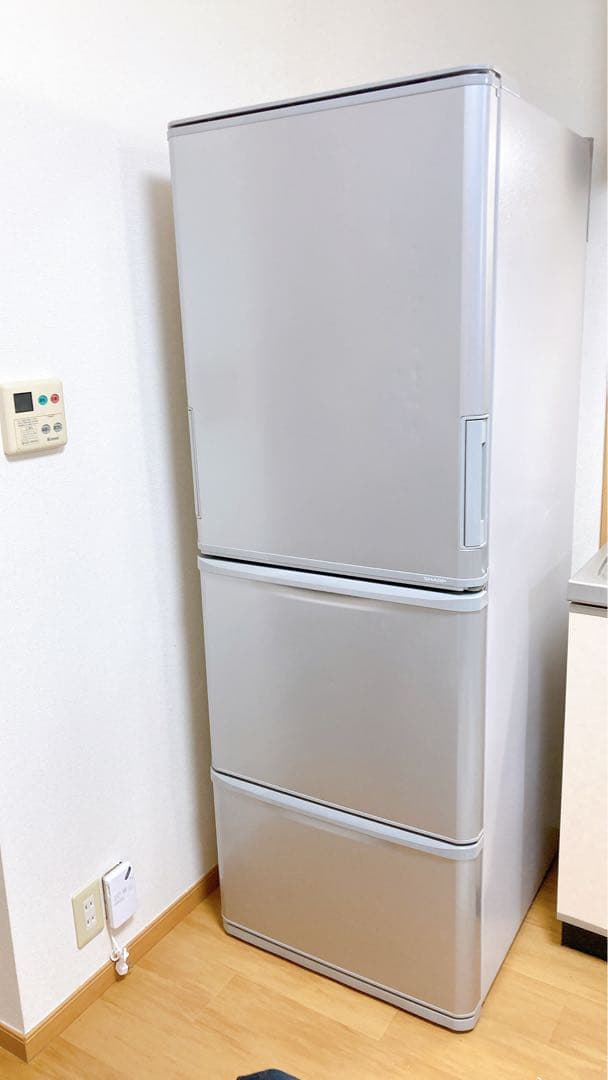 SHARP冷蔵庫 SJ-W356J-S [3ドア /両開き /350L]