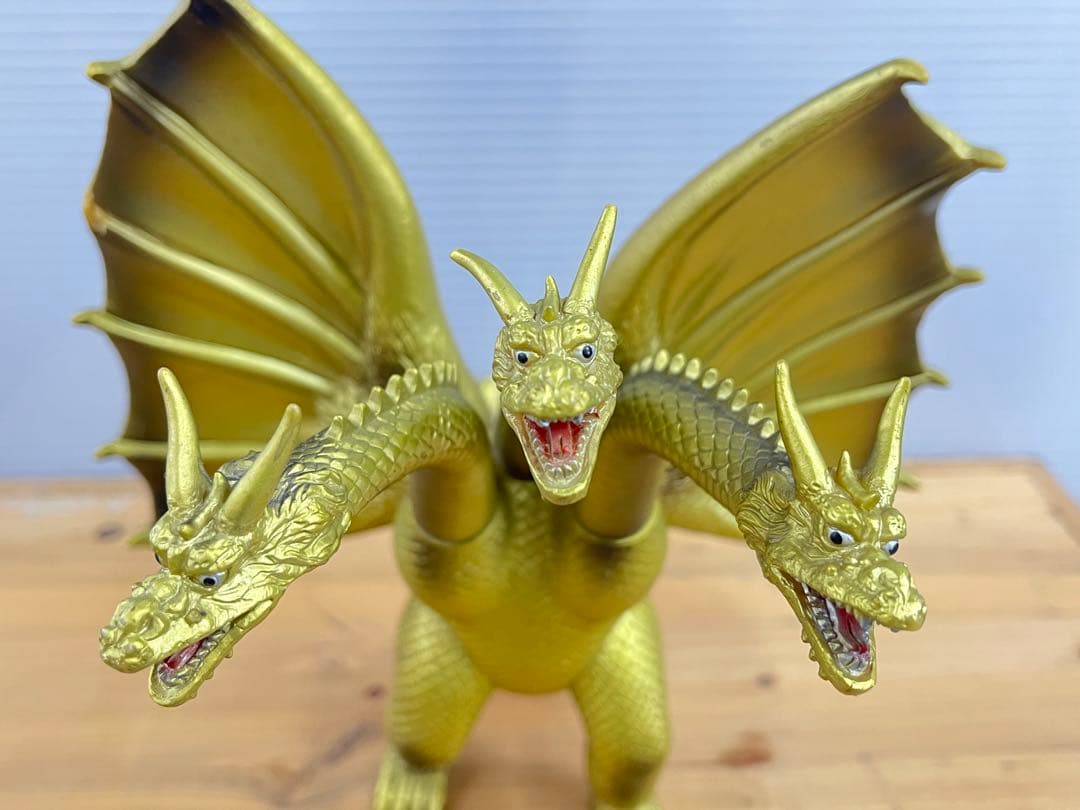 キングギドラ ソフビ ゴジラ 東映 初代 昭和 当時物