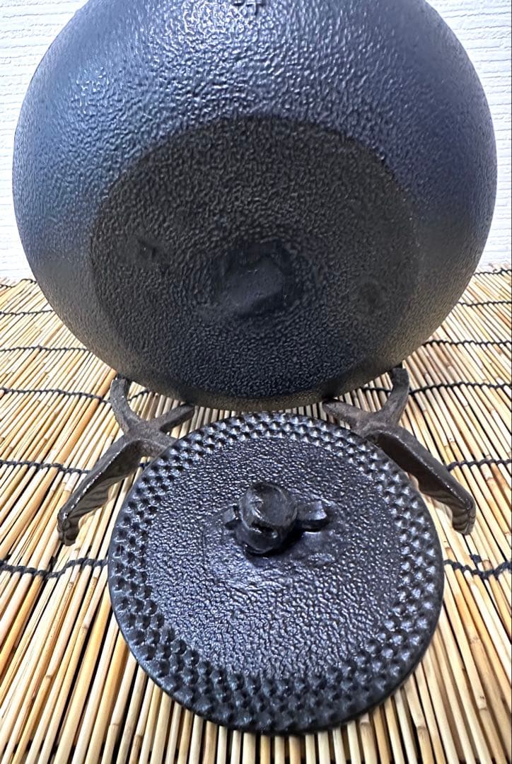 未使用品 南部成龍堂鋳造所 斎峰 及川光正造 大アラレ 南部