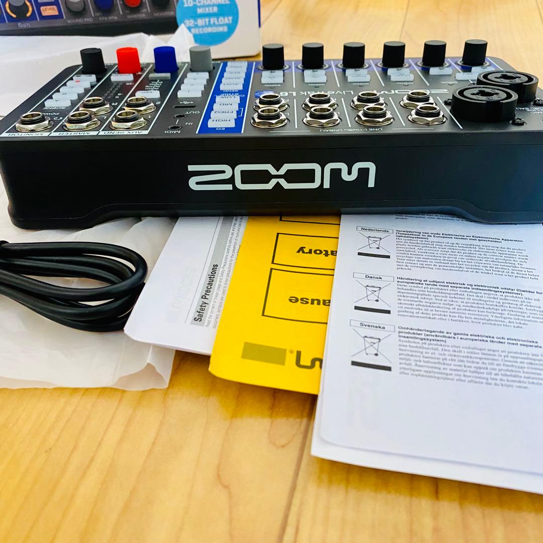 ほぼ未使用品✨極美品 ZOOM LiveTrak L6 デジタルミキサー