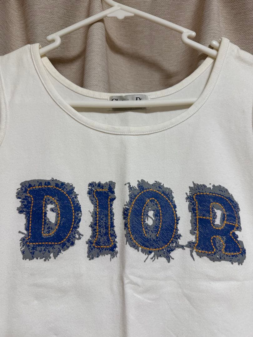 Christian Dior ホワイトタンクトップ