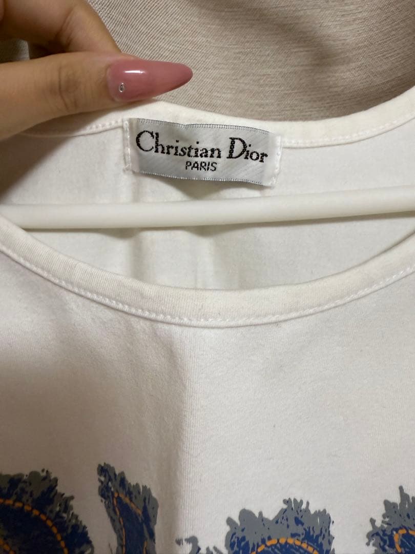 Christian Dior ホワイトタンクトップ