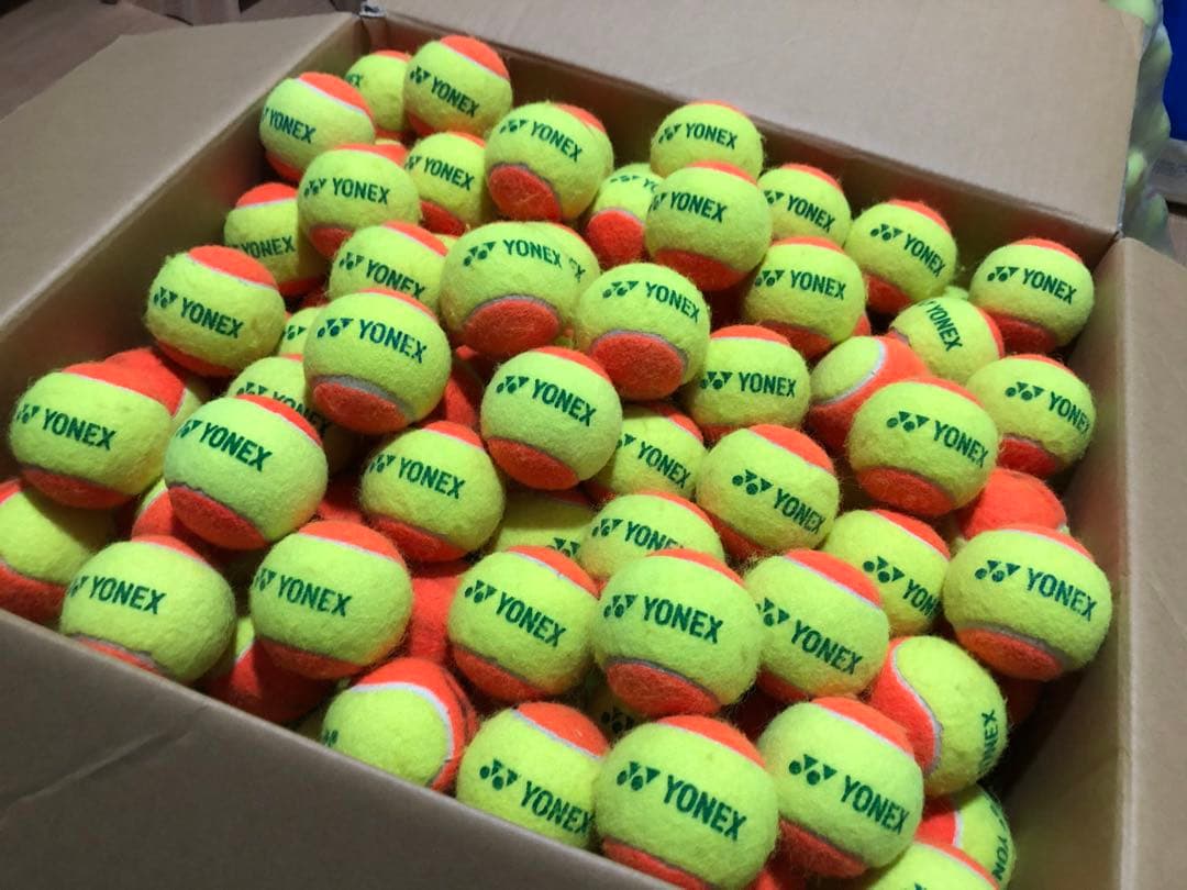 中古テニスボール200個 BAー5182 硬式テニスボール 1セット(2個) Be