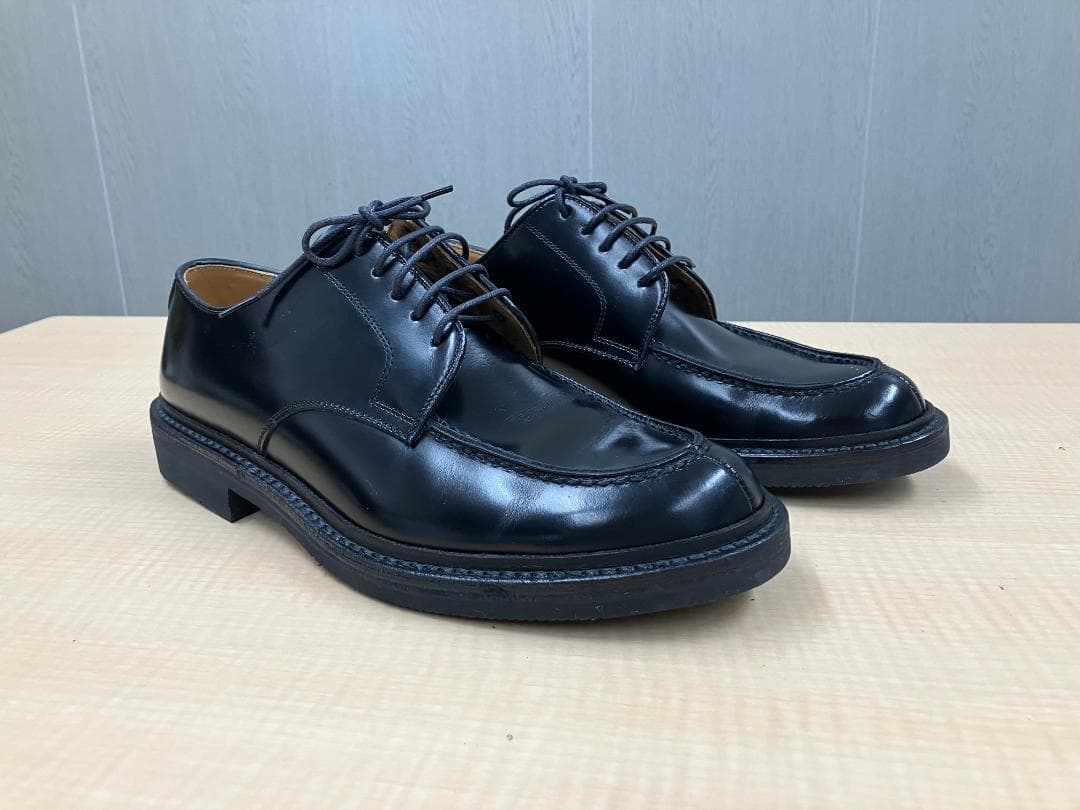 ブラックレザードレスシューズ