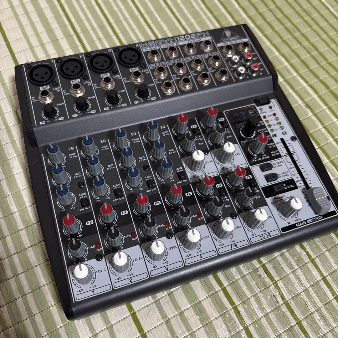 Behringer Xenyx 1202FX ベリンガー アナログミキサー Amazon.co.jp: Behringer Xenyx 1202 FX Mixer : Musical Instruments