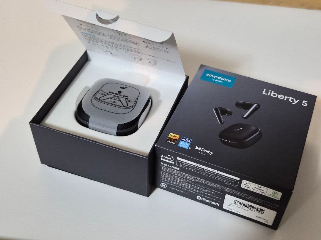 soundcore Liberty 5 一回だけ装着✨️