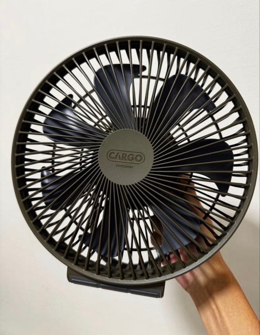 CARGO CONTAINER カーゴコンテナ DUAL FAN L カーキ