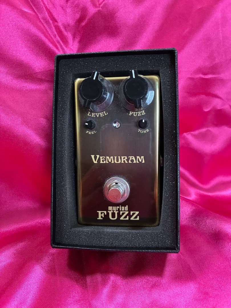 （美品：元箱付き）VEMURAM myriad FUZZ ギターエフェクター hmpf製 Myriad Fuzz VEMURAM Myriad Fuzz clone(HMPFさん製)