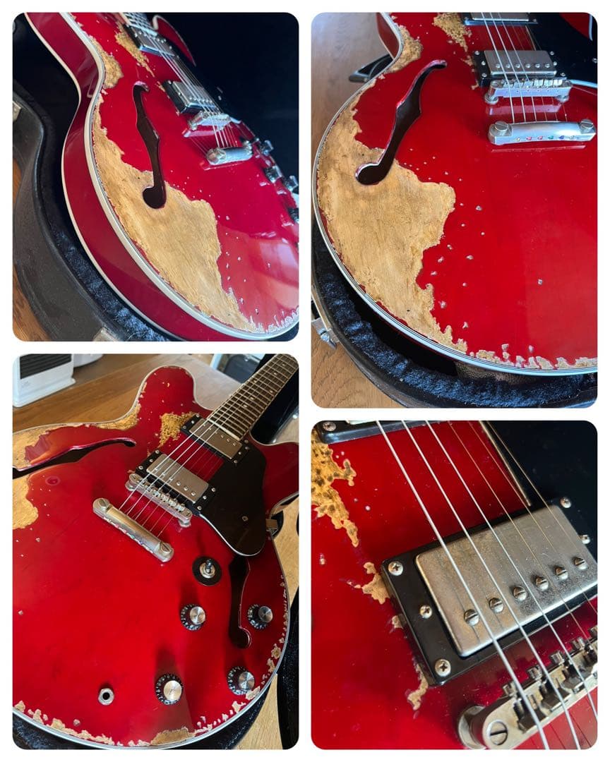 Kさま専用ページ/ハードエイジド⭐︎Gibson ES335レプリカ チェリー