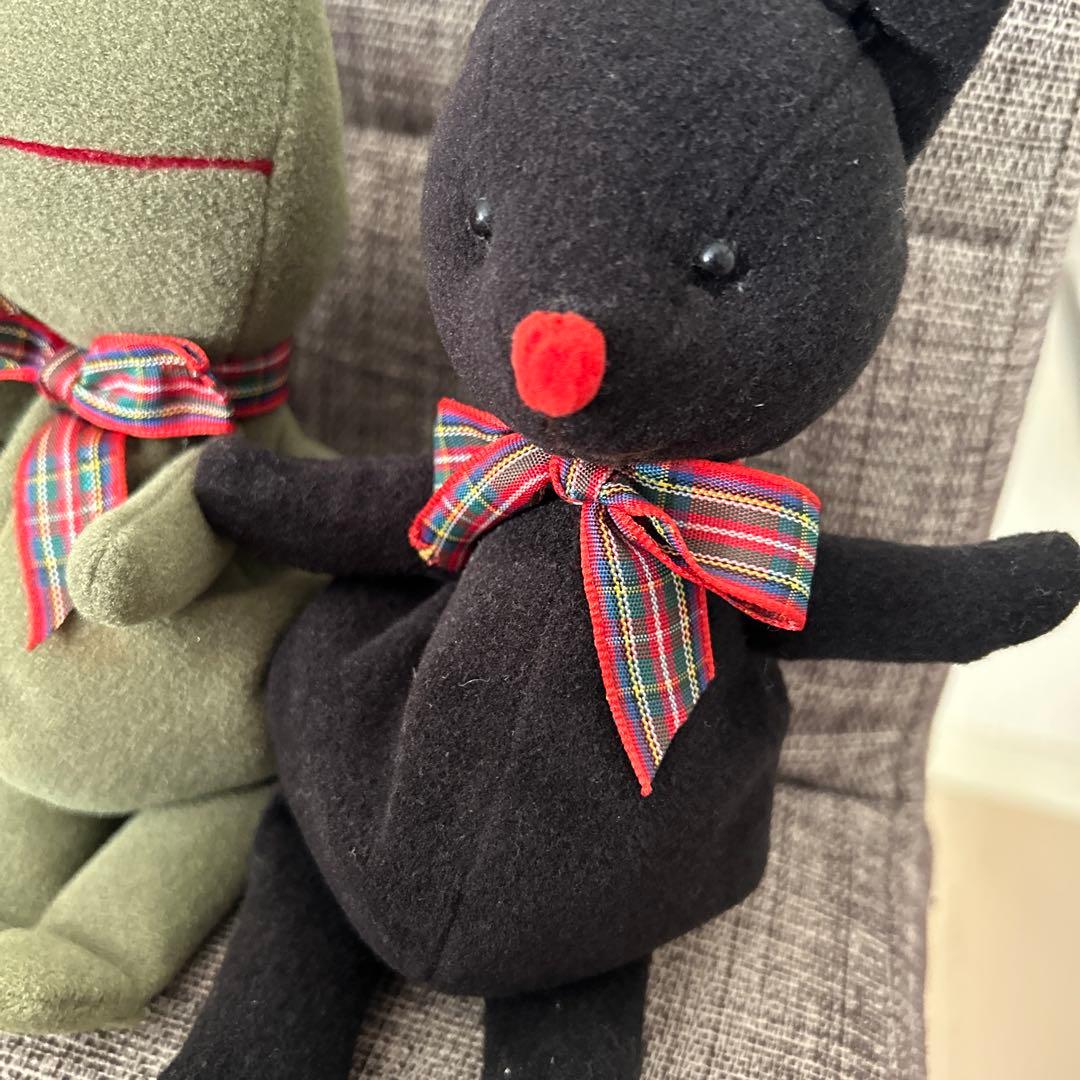 超希少★昭和レトロ　sekiguchi プチフルール ぬいぐるみ　動物　５体