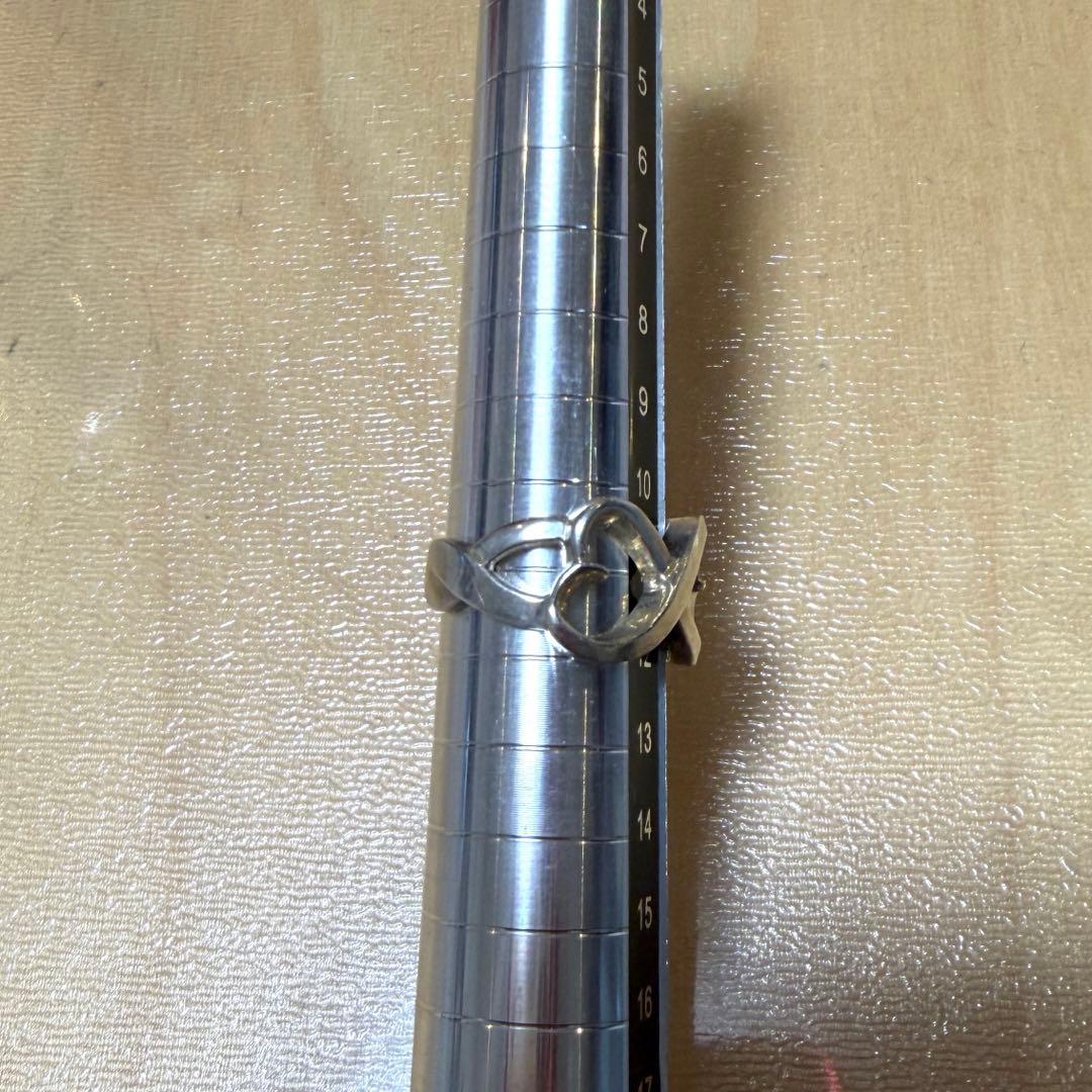 ♥︎Tiffany ティファニー　ダブルラビングハート 11号