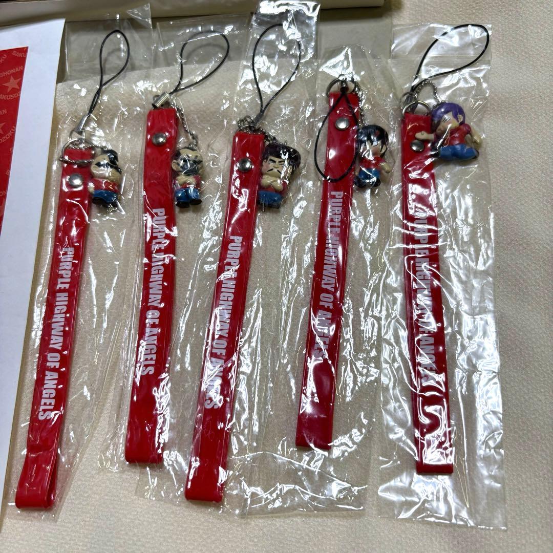 湘南爆走族フィギュアストラップ ステッカー まとめ売り 当時物