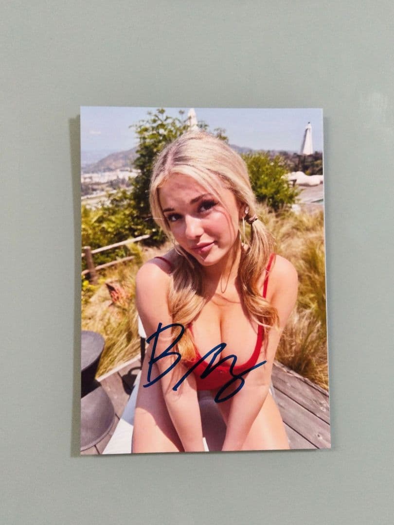 セール中…ブレッキー・ヒル直筆サイン入り2Lサイズ写真…