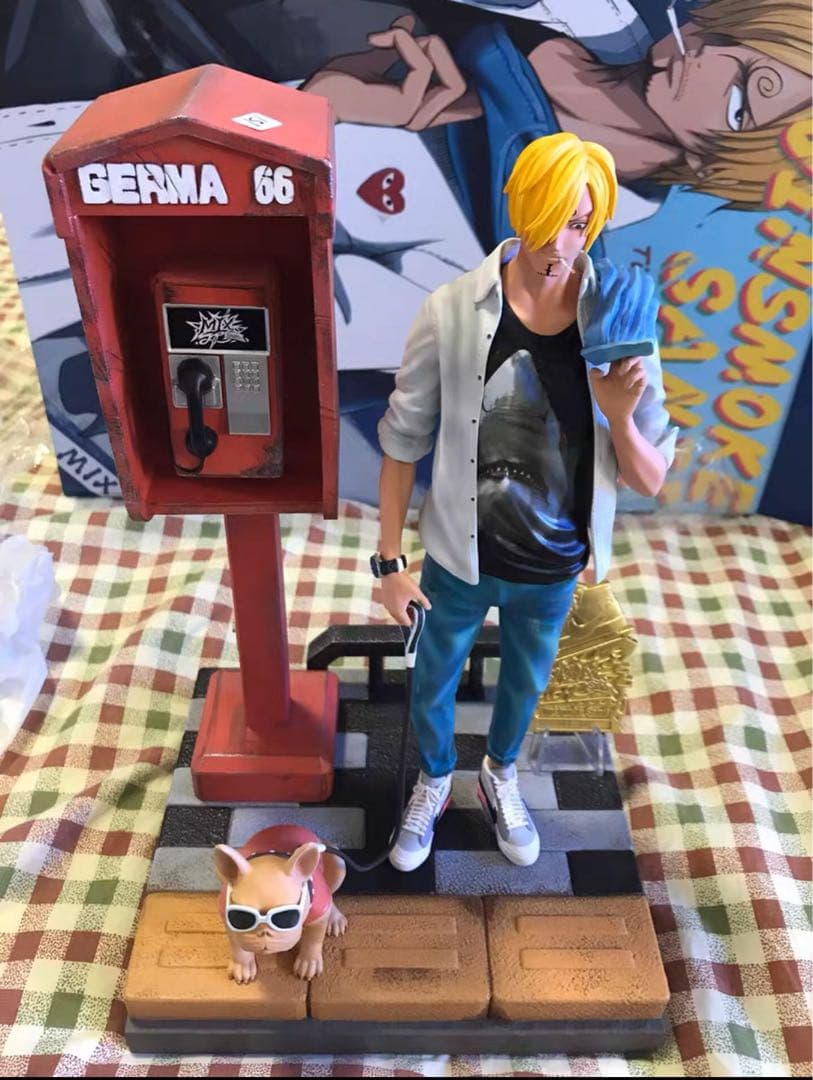 ONE PIECE  サンジ ガレージキット ガレキ スタチュー①⑦