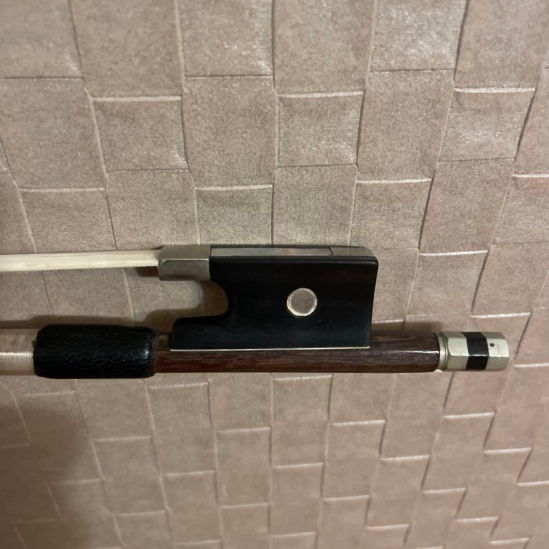 早い者勝ち！バイオリン弓 フレンチ Cuniot-Hury 1885年 鑑定書