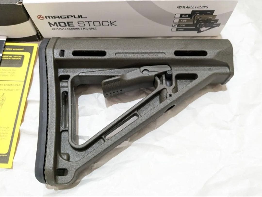 実物 MAGPUL バット ストック MOE Stock ミルスペック odg