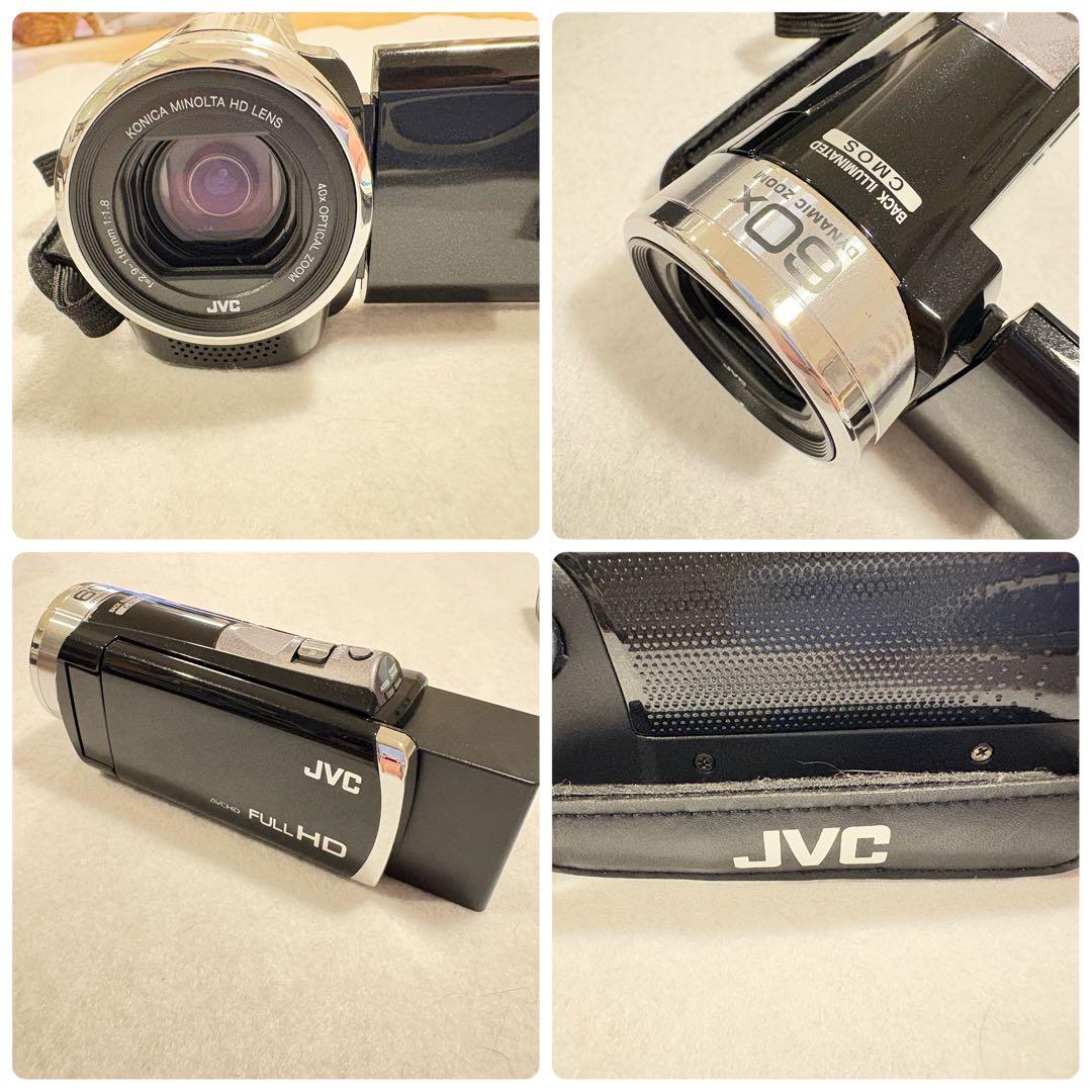 JVC ケンウッドEverio GZ-E108-B ハードディスク ビデオカメラ