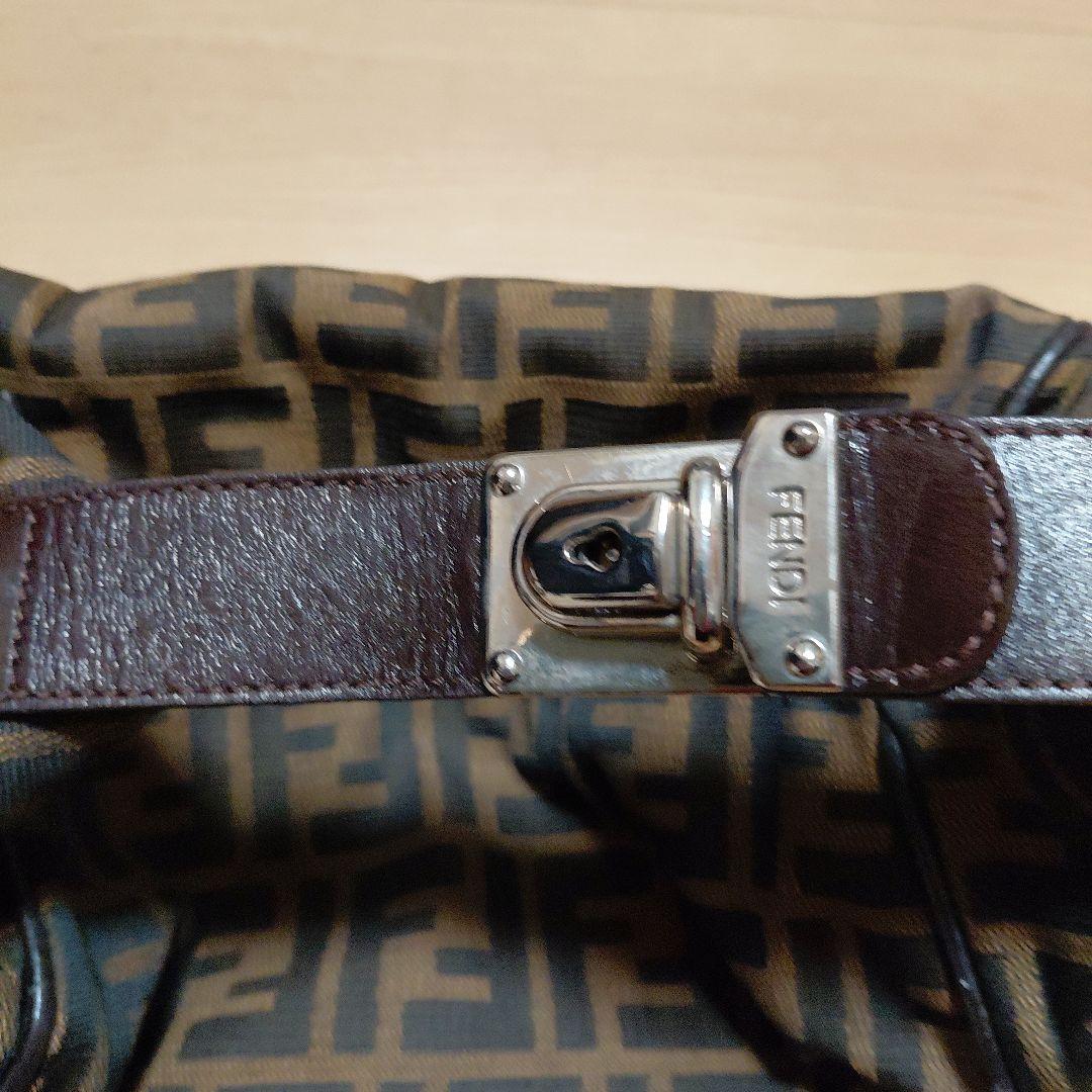 Fendi ロゴパターン ハンドバッグ