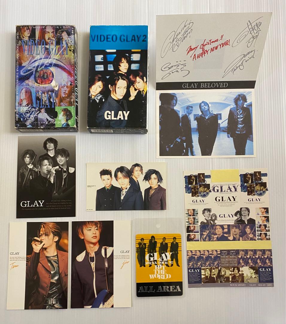 GLAY BELOVED カード直筆サイン入り