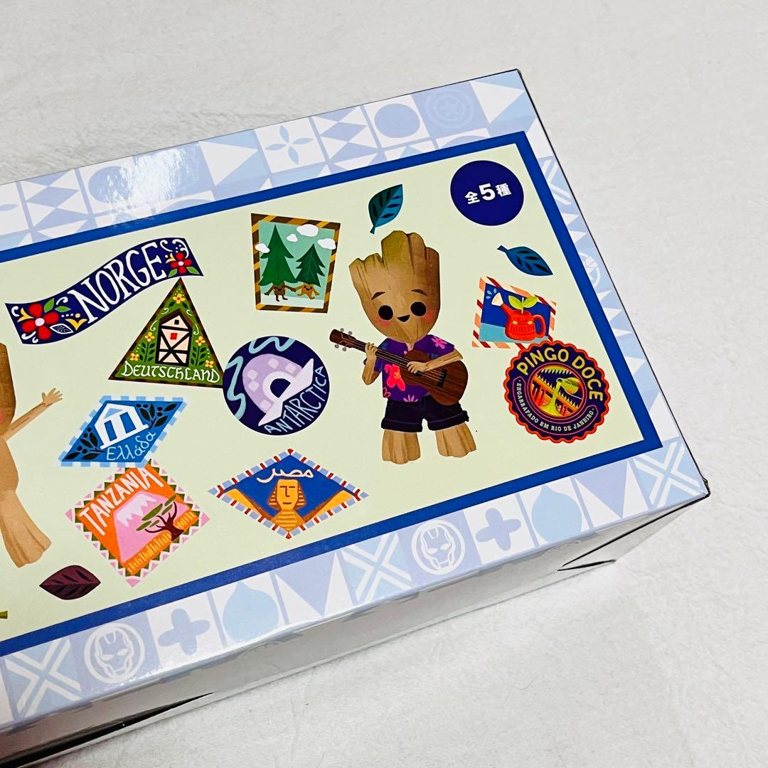 ディズニー　イッツアスモールワールド　グルート　ぬいぐるみチャーム　全5種